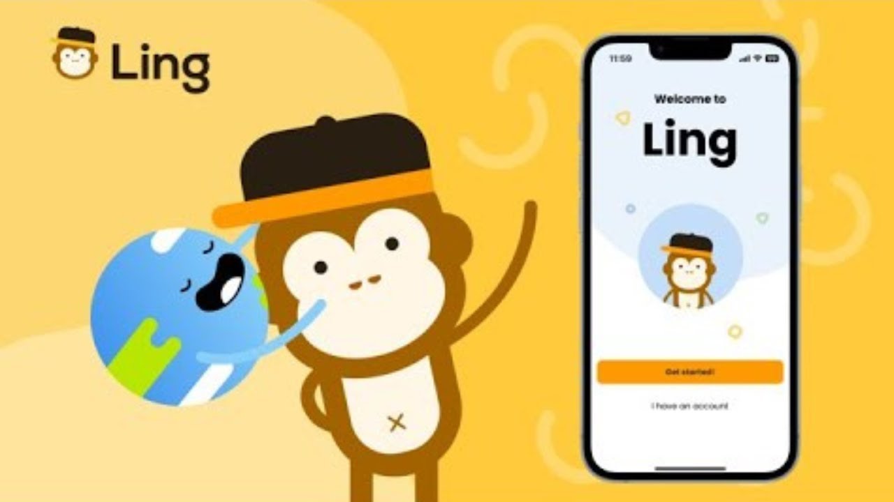 Ling App website visual